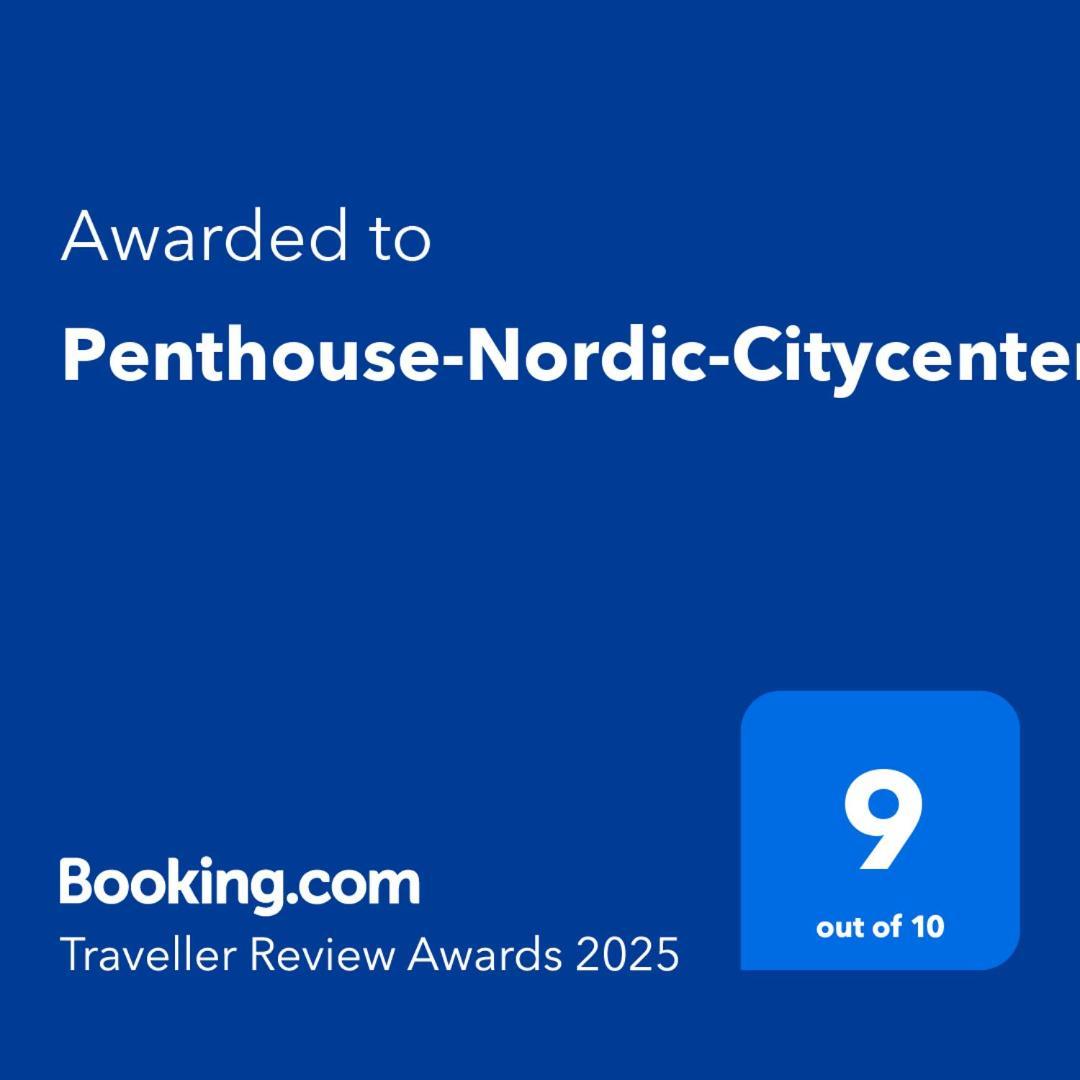 Penthouse-Nordic-Citycenter-Balcony Copenhagen Exterior photo